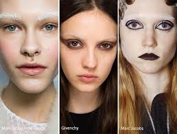 Fall Winter 2016 2017 Makeup Trends Makyaj Trendleri Makyaj Makyaj Fikirleri