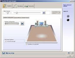 Upon installing the driver on your computer, you get realtek hd audio manager that helps tune and. Realtek Hd Audio Manager Issues Microsoft Community