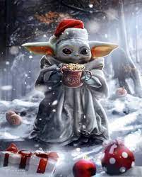 Christmas Baby Yoda Star Wars Wallpaper Star Wars Pictures Yoda Wallpaper