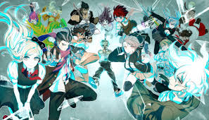 Maybe you would like to learn more about one of these? Dangan Ronpa Dangan Ronpa 2 Group Hanamura Teruteru Hinata Hajime Koizumi Mahiru Komaeda Nagito Kuzuryuu Fuyuhiko Mioda Ibuki Monomi Dangan Ronpa Nanami Chiaki Nidai Nekomaru Owari Akane Pekoyama Peko Saionji Hiyoko Sonia Nevermind Souda