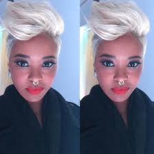 Black And Platinum Hair Short 50 Short Hairstyles For Black Women Stayglam Hair Styles Short Hair Styles Sassy Hair