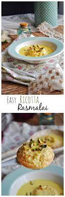 Easy Ricotta Rasmalai Savory Sweetfood Recipe Recipes Using Ricotta Cheese Indian Desserts Recipe Using Ricotta