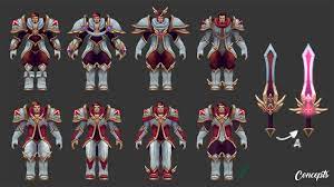 RIOT CREATIVE CONTEST 2017] Star Guardian - Garen — polycount
