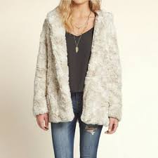 Black And White Spotted Faux Fur Coat Asos Hollister Co Cream Fur Coat Hood Medium White Fur Coat Cream Fur Coat Fur Coat