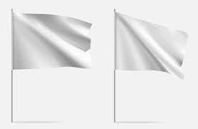 White Clean Horizontal Waving Template Flag In 2021 Flag Template Horizontal Flag