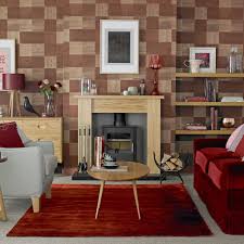 The paper also causes visual effects : 21 Living Room Wallpaper Ideas Wallpaper To Transform Your Space