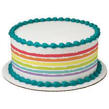 Founded in 1962 by sam walton, the first walmart opened its doors in 1962. Pastel Rainbow Edible Cake Topper Image Strips Walmart Com Walmart Com