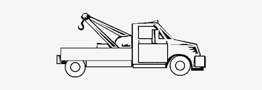 Tow truck coloring page printable. Tow Truck Coloring Page Png Image Transparent Png Free Download On Seekpng