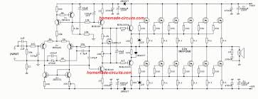 This circuit is given by emmanuel. Mosfet Power Amplifier Circuit Diagram With Pcb Layout Pcb Circuits