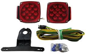 Led Submersible Sq Trailer Light Kit Under 80