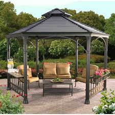 You Ll Love The Buffalo 14 Ft W X 14 Ft D Metal Gazebo At Wayfair Great Deals On All Furniture Products With Free Shipping On Most Stuff Even The Big Stuff