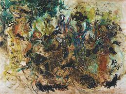  Pin Oleh Boonkasem K B Di Affandi Koesoema Indonesia 1907 May 23 1990 Seni