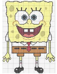62w x 119h design area: Spongebob Crochet Afghan Free Pattern Cross Stitch Pattern Maker Spongebob Crochet Kids Blanket