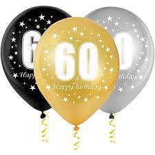 Glossybox versorgt dich jeden monat mit dem besten aus ksometik und pflege! Bluelves Luftballoon 60 Geburtstag 60 Geburtstag Deko Mann Frau Zahlenballon 60 Gold Schwarz Silber Ballon 60 30 Stuck Amazon De Spielzeug