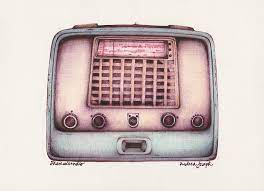 Radio Radio Radio Drawing Old Radios Radio