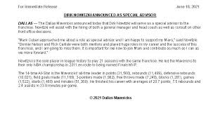 2011 dallas mavericks head coach. Mavs Pr On Twitter The Dallas Mavericks Announced Today That Dirk Nowitzki Will Serve As A Special Advisor To The Franchise Nowitzki Will Assist With The Hiring Of Both A General Manager