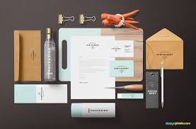 Free Gorgeous Branding Mockup Scene Zippypixels Branding Mockups Stationery Mockup Creative Branding