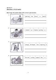 year 3 monthly test 1 kssr unit 1 unit 3 english exam papers worksheets for grade 3 english exam