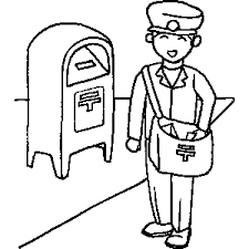 Mailman Free Coloring Sheets In Png Format In 2020 Coloring Pages Coloring Sheets Free Coloring Pages