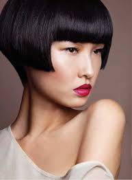The choppy bob hairstyles with bangs look great with an uneven, almost ragged, fringe for an edgy look. Smooth Blunt Bob Hair Styles 2014 Asian Hair Chinese Bob Hairstyles