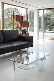 4.5 out of 5 stars. Glass Coffee Table With Chromed Metal Legs Idfdesign