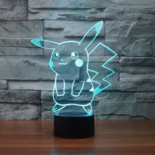 21 Cool Af Ways To Nerd Out At Home 3d Led Night Light Pokemon Night Light