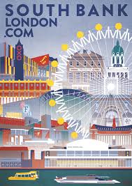Red Gate Arts Freelance Portfolio London Poster London Art Print London Poster Design