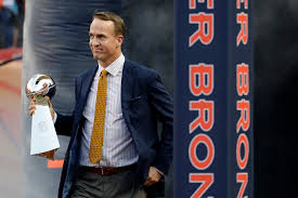 The former colts and broncos quarterback took time during his pro football hall of fame acceptance on sunday night to take a friendly jab at former rival. Peyton Manning Selected For Pro Football Hall Of Fame The New York Times
