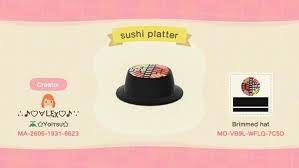 Sushi Platter New Animal Crossing Animal Crossing Qr Animal Crossing