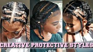The reason is because all of your natural hair is braided. Protective Styles For Natural Hair With Braids Twists No Weave Long Lasting Youtube