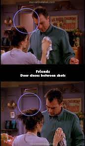 Taking this one really hard. Friends 1994 Tv Mistake Picture Id 34412