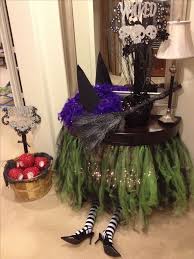 Witches Table Halloween Witch Decorations Fun Diy Halloween Decorations Halloween Party Decor