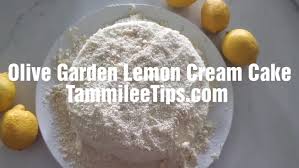 Maybe you would like to learn more about one of these? Copy Cat Olive Garden Lemon Cream Cake Recipe