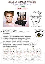 basic makeup application course