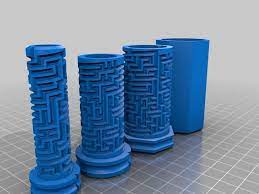 The cover of the box can be in two versions. Russian Doll Random Maze Puzzle Gift Box Updated Xmas 2018 By Revk Thingiverse 3d Printing Diy 3d Printing Projects 3d Print Design