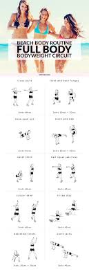 Beach Bodyweight Circuit Full Body Workout Routine