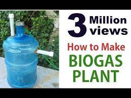 How To Make Biogas Plant Anaerobic Digester Gobar Gas Plant Construction Youtube Biogas Plant Science Science Exhibition Projects