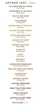 Autumn Jazz Playlist Jazz Songs Music Playlist Music Mood