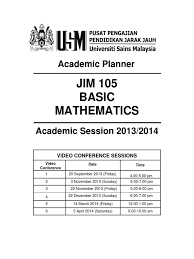 Your shopping cart is empty! Pjj Usm Jim 105 Academic Planner Matrix Mathematics Derivative