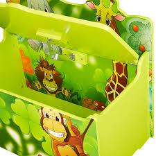 Air vents are cut in the back. Toffy Friends Kid S Jungle Wooden Storage Toy Box With Lid Green Buy Wooden Toy Box Kids Toy Box With Lid Kids Storage Toy Box Product On Alibaba Com