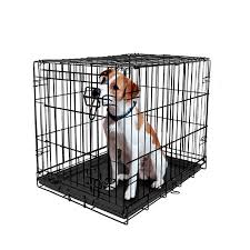 This luxury dog crate comes with a divider panel to make smaller puppy spaces or separate pup quarters. Vibrant Life Single Door Folding Dog Crate With Divider 22 Walmart Com Walmart Com