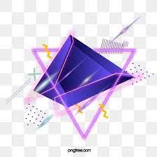 Multilayer Geometric Border Of Neon Lamp Triangle Luminous Efficiency Geometric Border Png Transparent Clipart Image And Psd File For Free Download Geometric Clip Art Neon