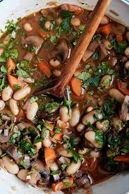 White Beans Au Vin Recipe Recipe Nyt Cooking Vegetarian Recipes Vegetarian Entrees