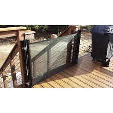 Myoyay 2pcs expandable garden fence wooden pet gate 27.5 x 63 inch retractable expanding fences barrier section partition for home indoor outdoor 4.8 out of 5 stars 18 easybaby products extra wide and extra tall indoor outdoor retractable baby gate extends up to 71 wide, 39.3 (100cm) tall, black Outdoor Retractable Gate Ideas On Foter