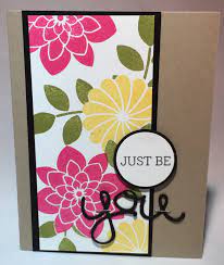 All creative skill levels are welcome. Crazy About You Stampin Up January Online Card Class Card 3 Of 6 Corrected Video Cards Crazy Stamping Up Cards Flower Cards