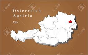 Search and share any place, find your location, ruler for distance measuring. Austria Map In 3d Highlights On Brown Background Vienna Austria Royalty Free Cliparts Vectors And Stock Illustration Image 19474402