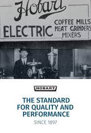 Was founded in 1897 by clarence charles hobart to make electric motors. History Hobart