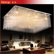 Erfrischen sie dies wohnzimmer, dessen einrichtung heimsuchen ist? Rechteck Luxus Kristall Halle Grosses Deckenleuchte Led Kreative Wohnzimmer Restaurant Pendelleuchte Ingenieurwesen Innen Lampe Large Ceiling Lamp Ceiling Lampceiling Lamp Led Aliexpress