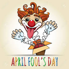 Think out of the box. Happy April Fool S Day Illustration Toy Clown Springing Out Royalty Free Cliparts Vectors And Stock Illustration Image 74450482