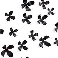 Corporate events, event planning, vintage sofas, harvest tables and design. Umbra Wallflower Wall Decor Black In Wall Decor